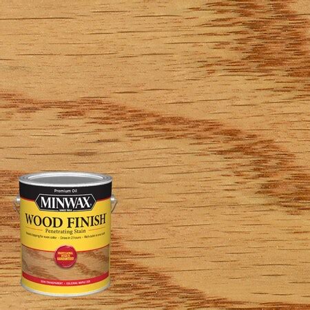 Minwax Wood Finish Semi-Transparent Colonial Maple Oil-Based ...