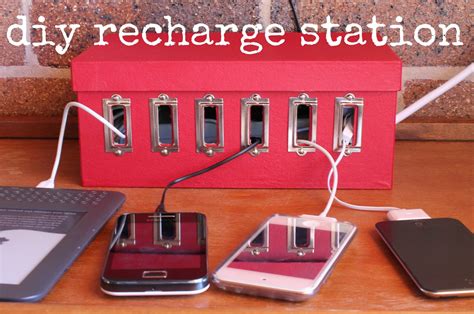Make a Device Charging Station » Dollar Store Crafts