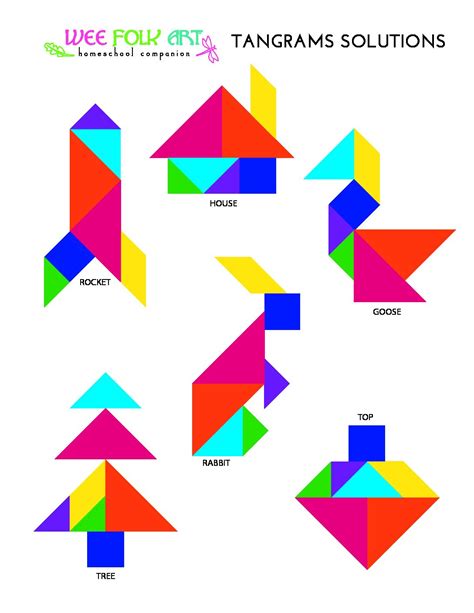 Image result for Tangram Puzzles Design