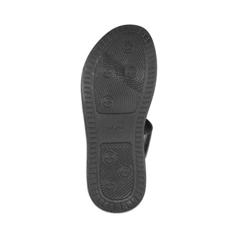 Buy Mochi Men Black Casual Slippers Online | SKU: 16-130-11-40 – Mochi ...