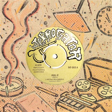 7" Feel It / Zylene Strut - U-Roy Feat. Anla Samuels, Dizzy Minott ...