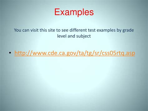 Image result for Standardized Test Examples