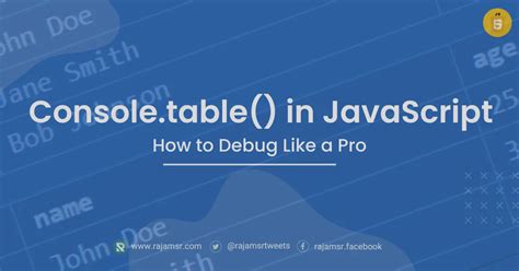 Image result for JavaScript Console.table