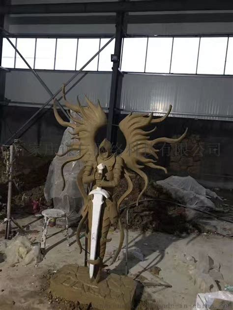 邪恶女巫游戏角色雕塑3D打印模型-CG素材岛
