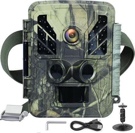 4K Trail Camera with 32MP Photo & 0.2s Trigger Time – AUSHA