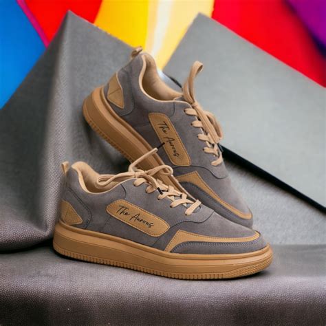 The Aurous Windstorm Smoky Laceup Sneakers – TheAurous