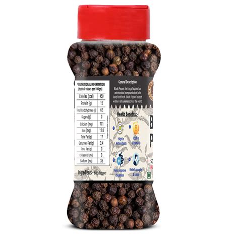 Brew Lab Pepper-100g + Mace-70g + Cinnamom-50g + Elaichi-80g + BayLeaf ...