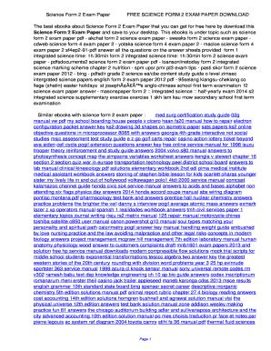 Science Test Paper Form 2 的图像结果