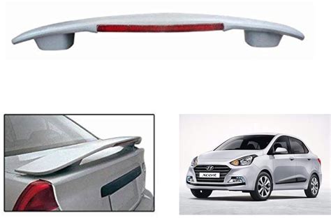 CARIZO Aveio Semi-Finished Car Spoiler for Hyundai Xcent (Unpainted ...