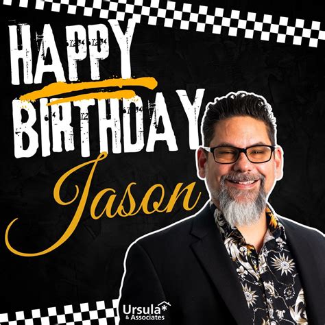 🎉🎂 A big shoutout to Jason Wilson on his special day! 🎂🎉 Wishing you an ...