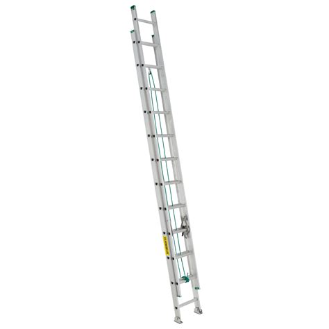 FEATHERLITE 2224 24' Aluminum Extension Ladder 225Lbs CSA (Type 2 ...