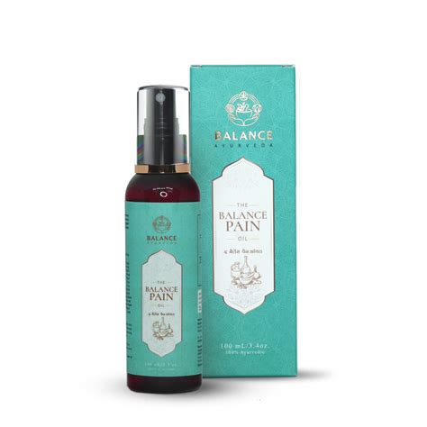 The Balance Pain Oil – Balance Ayurveda