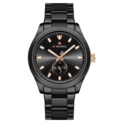Naviforce NF9231 Black Dial Classic Modern Looking Analog Watch – Alix ...