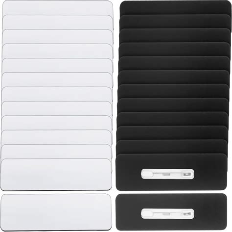 Buy Name Badge Blank Name Tags Name Tags Clothes with Pin Waitress Name ...