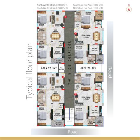 Nestcon Aster | Kompally Road, Devender Colony, | Hyderabad Apartments ...