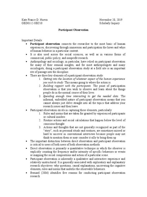 Image result for Participant Observation Anthropology Examples