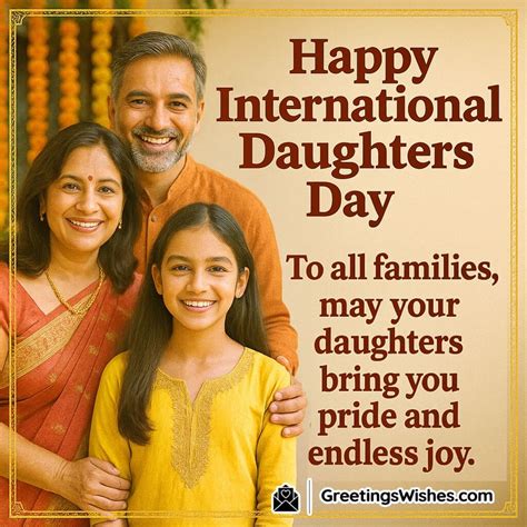 International Daughters Day Wishes and Messages (4th Sunday Of ...