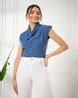 Buy Blue Tops for Women by Kibo Online | Ajio.com