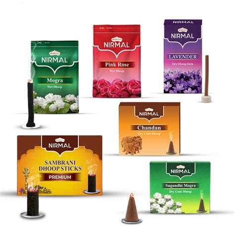 Shubhkart Nirmal Bambooless Dhoop Stick, Wet Dhoop Zipper & Dry Dhoop ...