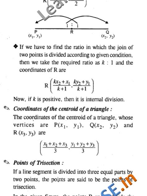Image result for Coordinate Geometry Class 10 Formulas