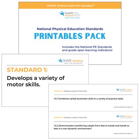 National Physical Education Standards Resources SHAPE National ...
