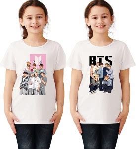 Flipkart.com | Renowned Girls Typography Polyester Regular T Shirt ...
