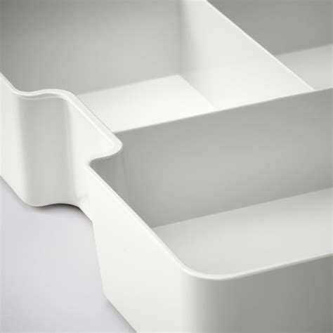 KUGGIS insert with 5 compartments, white - IKEA