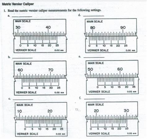 Image result for Vernier Caliper Measurement Examples