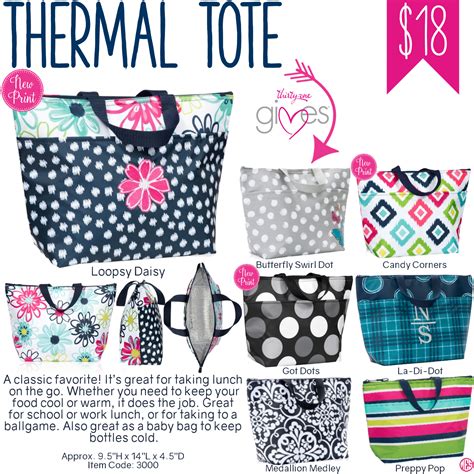 Thermal Tote Thirty One Ideas