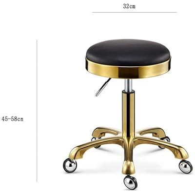DEKD Tattoo Stool with Wheels Round High Rolling | Ubuy India