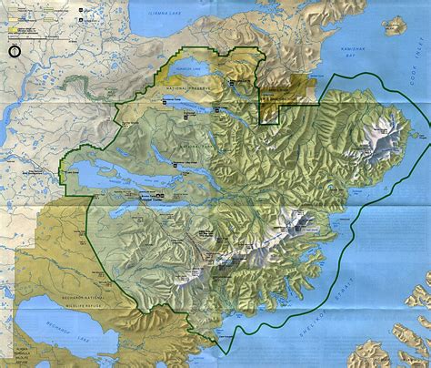 Free Download Alaska National Park Maps
