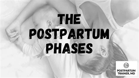 The 3 Postpartum Phases Explained (Everything You Need To Know) - Postpartum Trainer, MD