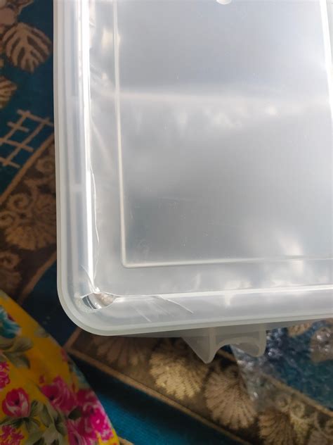 Taksh 2 Pack Plastic Storage Containers with Lids, 5 L Clear Food ...