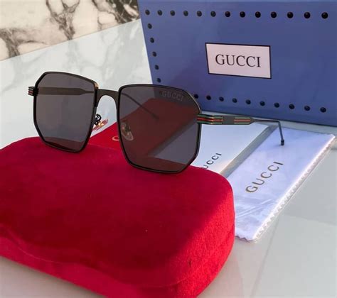 Gucci Branded Black Color Gucci Design Stick Glass Men's Sunglass for ...