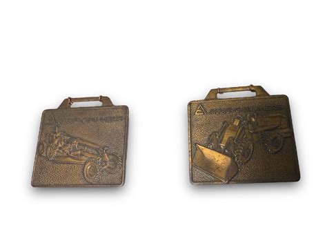 Vintage Rare Watch Fobs, Allis Chalmers
