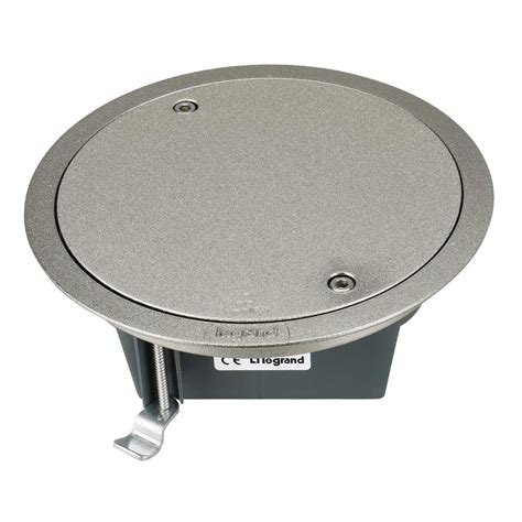 Le Grand Floor Boxes Aluminum Finish Legrand Floor Box Screed Floor