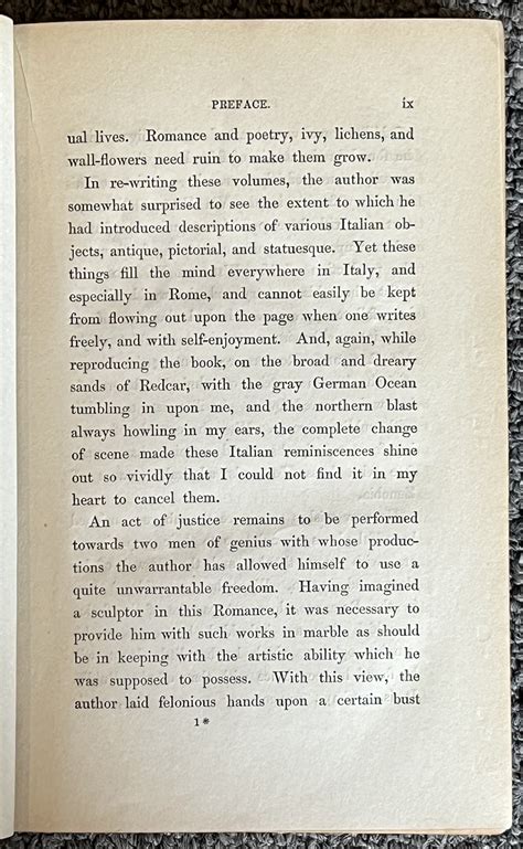 The Marble Faun; Or, the Romance of Monte Beni by Hawthorne, Nathaniel ...