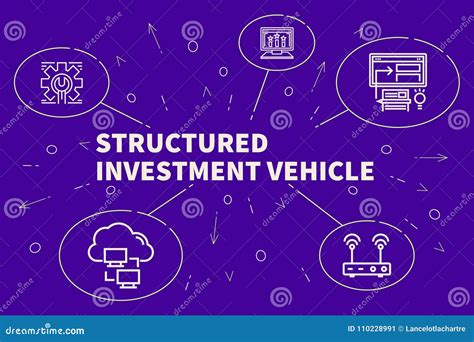 Business Illustration Showing the Concept of Structured Investment ...