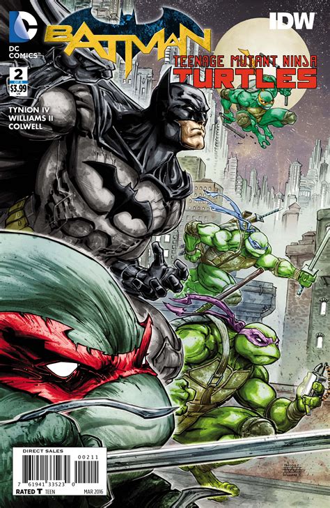NOV150250 - BATMAN TEENAGE MUTANT NINJA TURTLES #2 (OF 6) - Previews World