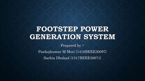 Image result for Foot Step Power Generation Problem Statement