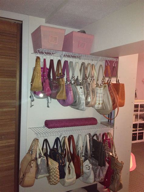 Purse Closet Organization Ideas