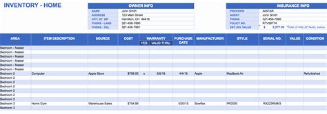 Computer Inventory Excel Template 的图像结果