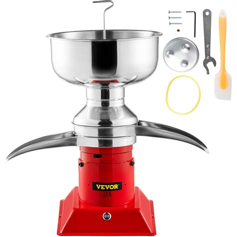 Buy VEVOR Milk Cream Separator, 100L/h Output Cream Centrifugal ...