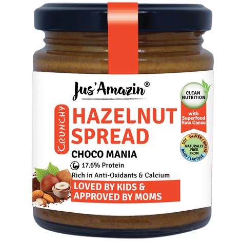 Buy Crunchy Hazelnut Spread - Choco Mania Online - Suspire