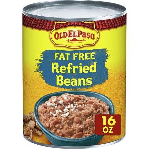 Old El Paso Fat Free Refried Beans, 16 oz