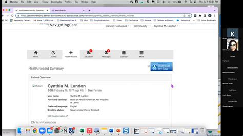 Texas Oncology Provider Overview of Navigating Care Patient Portal