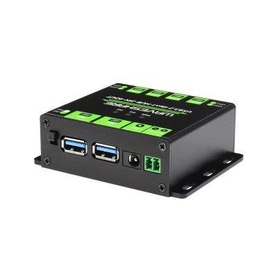 Waveshare Industrial grade USB HUB, Switchable dual hosts, Multi ...