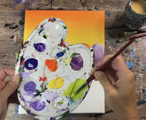 Image result for Acrylic Paint Tutorial Coffee