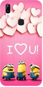 SAVETREE Back Cover for Vivo Y83 Pro, Vivo 1726, Love Minios, Back ...