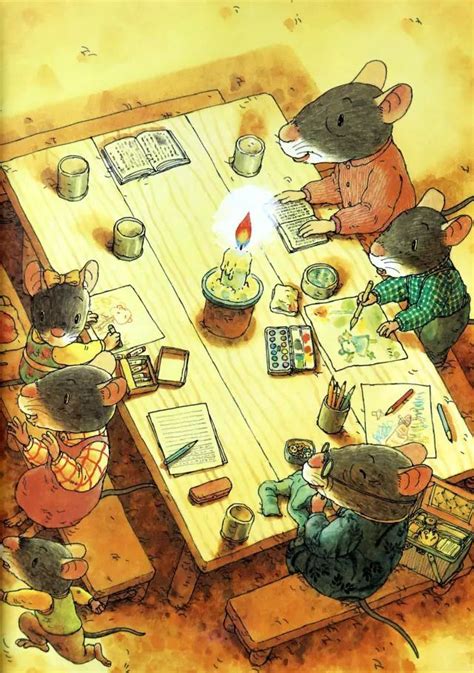 绘本精读 ｜ 14只老鼠的美好世界，超温情的家庭故事＋动植物百科＋专注力训练 - 知乎